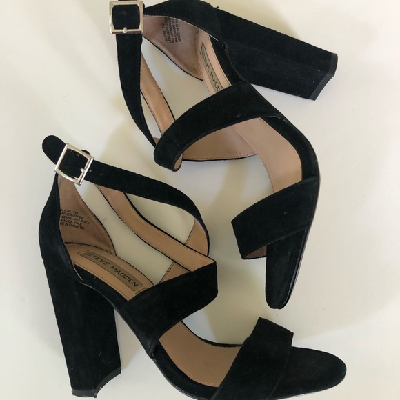 Steve Madden Caliopi Suede Heels - Picture 2 of 6